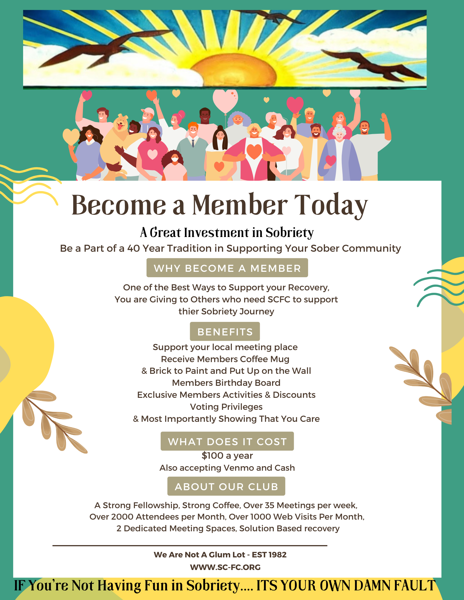 SCFC Membership Flyer