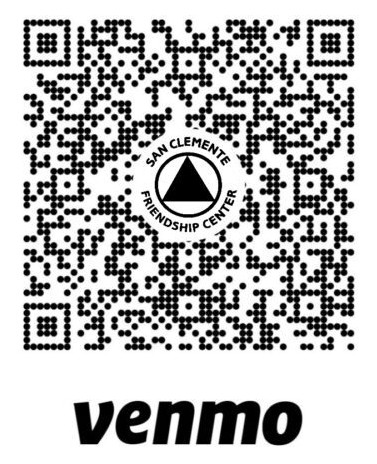 Scan to donate on Venmo